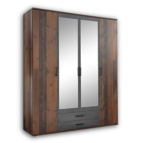 CHICAGO Eleganter Kleiderschrank mit viel Stauraum...