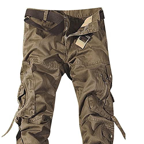 Generic Herren Leinenhose Jeanshose Slim Fit...
