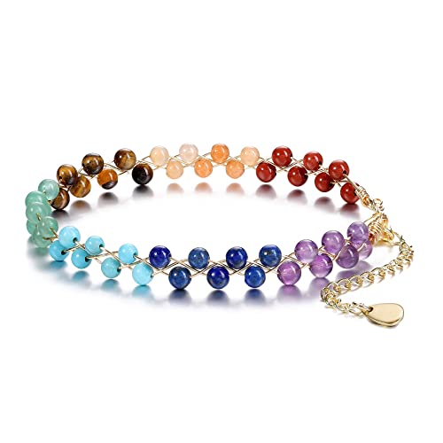 CrystalTears Chakra Armband Doppelschicht...