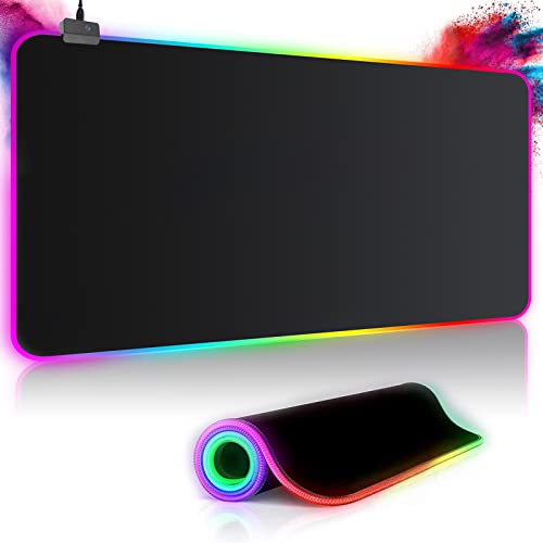 Gaming Mauspad RGB Mousepad 800x300mm XXL Gaming...