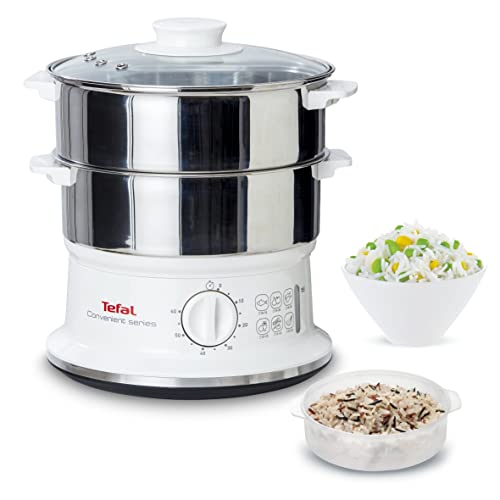 Tefal Dampfgarer VC1451 | 2 Edelstahlbehälter |...