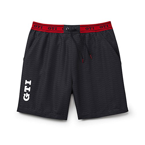 Volkswagen 5KA084580B Herren Badehose GTI schwarz...