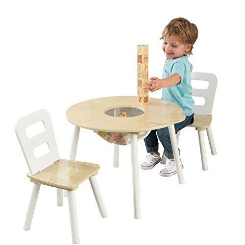 KidKraft 27027 Runder Holztisch mit...