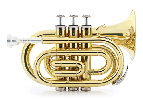 Classic Cantabile Brass TT-500 Bb-Taschentrompete...