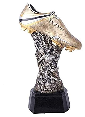 WQQLQX Statue Fußballschuhe Trophäe Modell...