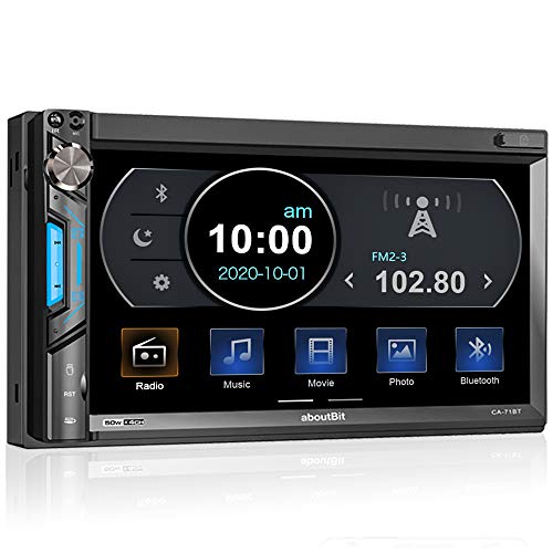 2 DIN Autoradio mit Mirrorlink für iOS/Android,...