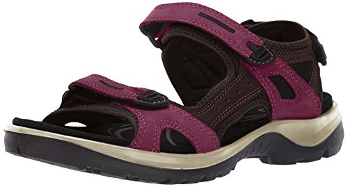 ECCO Damen Offroad Sandalen, Sangria Fig, 38 EU