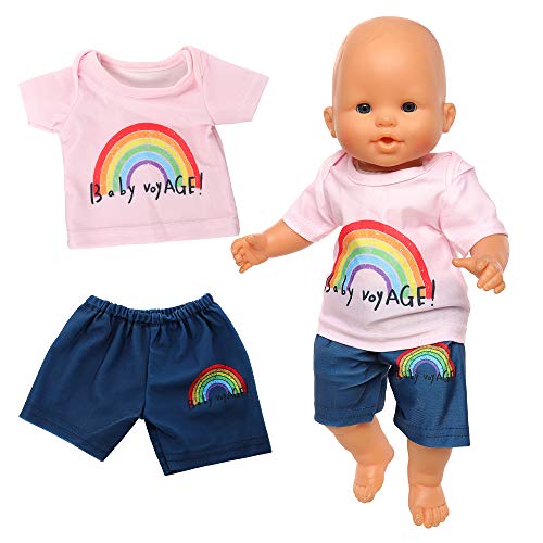 Miunana Puppenkleidung Outfits für Baby Puppen,...