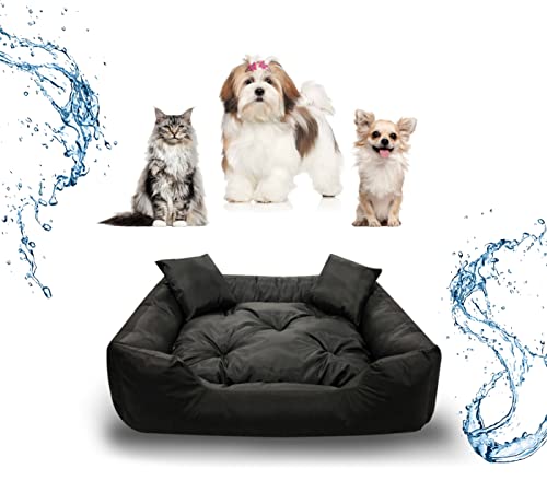 Black Lion Hundebett mittelgroße Hunde 75x65 cm +...