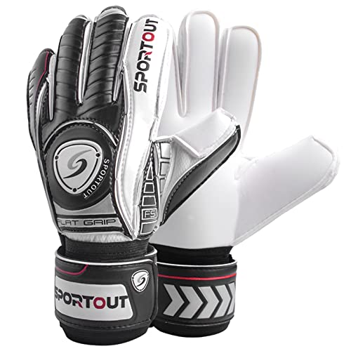 Sportout Torwarthandschuhe mit Fingersave,...
