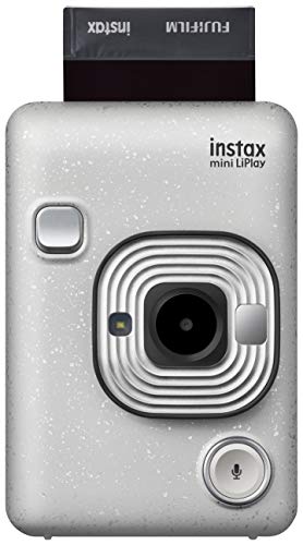 instax mini LiPlay Sofortbildkamera, Stone White