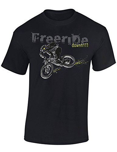 T-Shirt: Freeride Downhill - Fahrrad Geschenke...