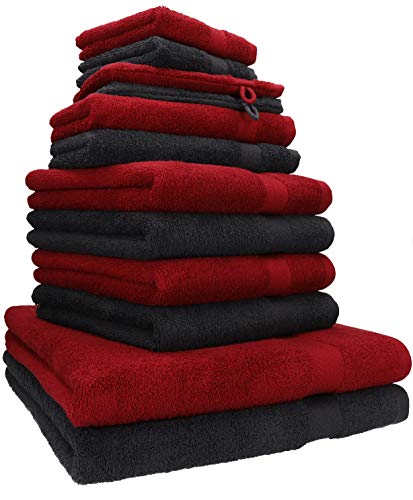Betz 12-TLG. Handtuch Set Premium 100% Baumwolle 2...