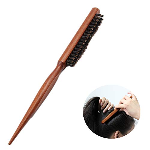 Teasing Hair Brush Boar Bristle Hair Brush Tail...