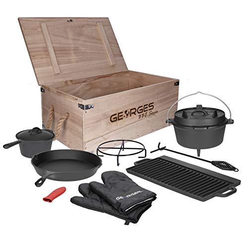 TALK-POINT TP Premium BBQ Set, Dutch Oven...