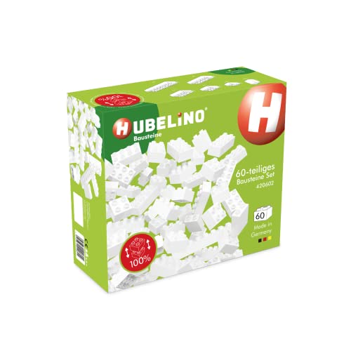 Hubelino Weiße Bausteine (60-teilig), 420602