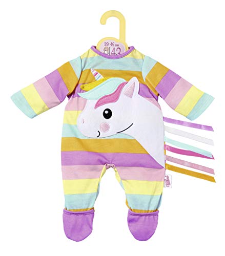 Zapf Creation 870501 Dolly Moda Einhorn Strampler,...