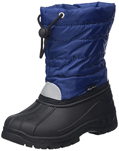 Playshoes Unisex Kinder Schneestiefel, Blau (11...