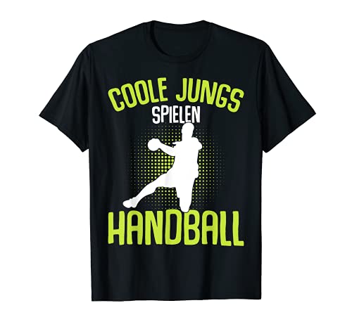Coole Jungs spielen Handball Handballer Jungen...