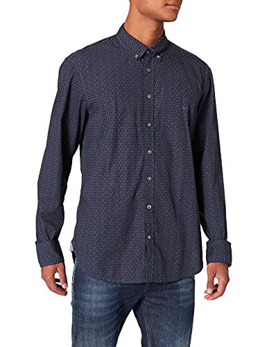 Camel Active Herren 4091156S05 Hemd, Night Blue,...