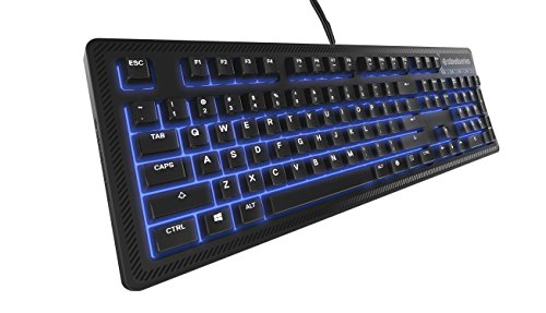SteelSeries Apex 100 Gaming-Tastatur (blau...