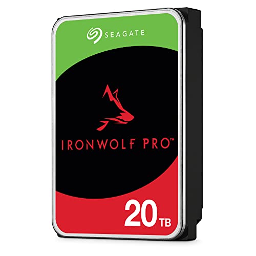 Seagate IronWolf Pro, NAS interne Festplatte 20 TB...