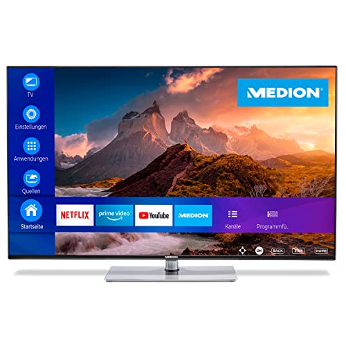 MEDION X16529 163,9 cm (65 Zoll) QLED Fernseher...
