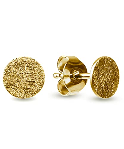 Ohrstecker Gold Silber 925 | echte Handmade...