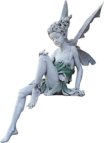 Sitzende Fee Garten Ornament 22cm Höhe, Tudor Und...
