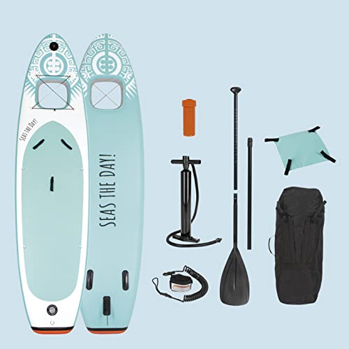 EASYmaxx Stand-Up Paddle-Board 'SEAS The Day' mit...