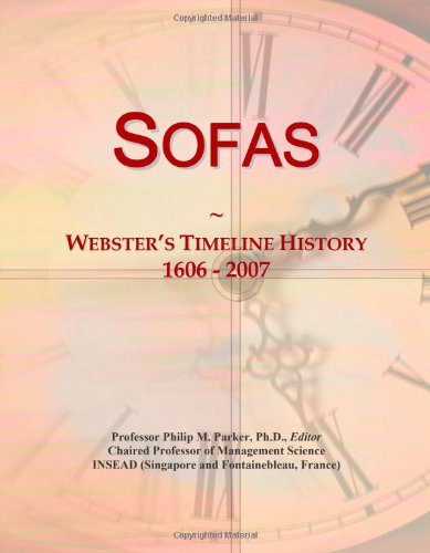Sofas: Webster's Timeline History, 1606 - 2007