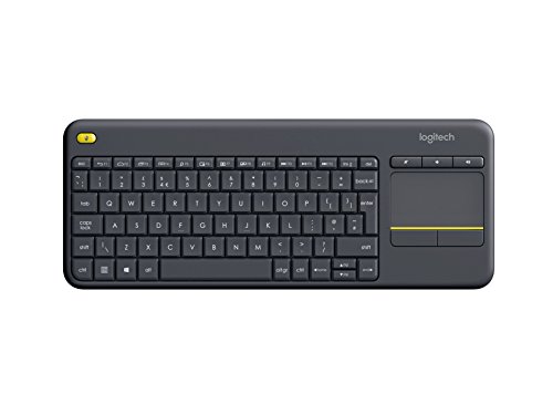 Logitech K400 Plus Kabellose Touch-TV-Tastatur mit...