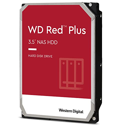 WD Red Plus 10TB NAS-Festplatte SATA 6 Gb/s 3,5'