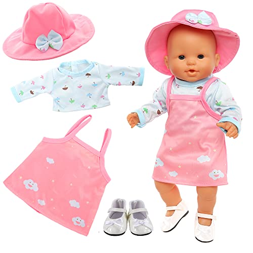 Miunana Kleidung Puppenkleidung Outfits für Baby...