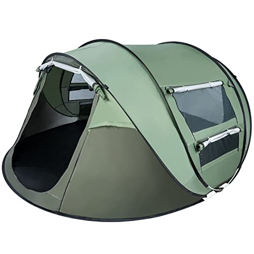 arvioo Pop Up Zelt, Wurfzelt 3-4 Personen Anti-UV...