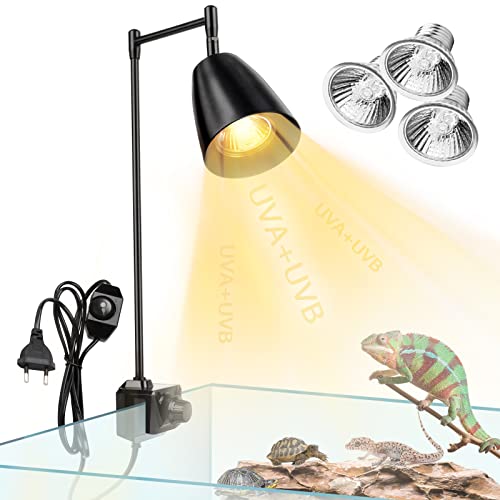 Wärmelampe Schildkröten Reptilien Terrarium...