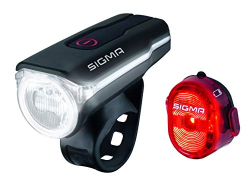 Sigma Sport LED Fahrradbeleuchtung-Set AURA 60...