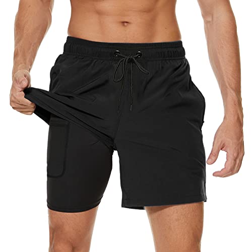 Arcweg Badehose für Herren mit Kompression Liner...