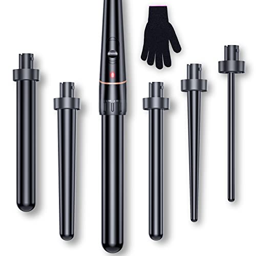 Lockenstab Große und Kleine Locken Set - 6 in 1...