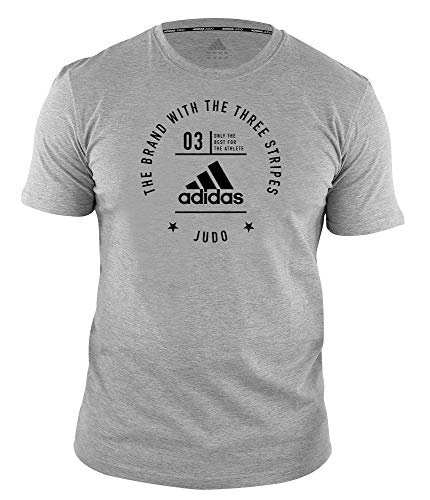 adidas Community T-Shirt Judo Pro Grey/Black,...