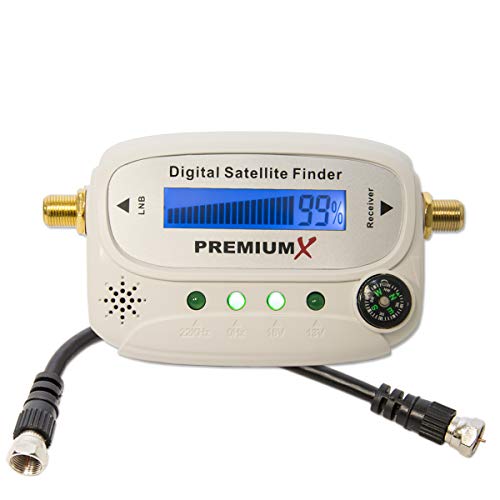 PremiumX PXF-20 Digital Sat Finder LCD Display...