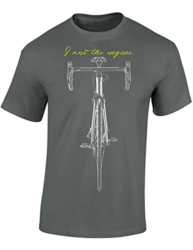 Fahrrad T-Shirt Herren : I am The Engine - Sport...
