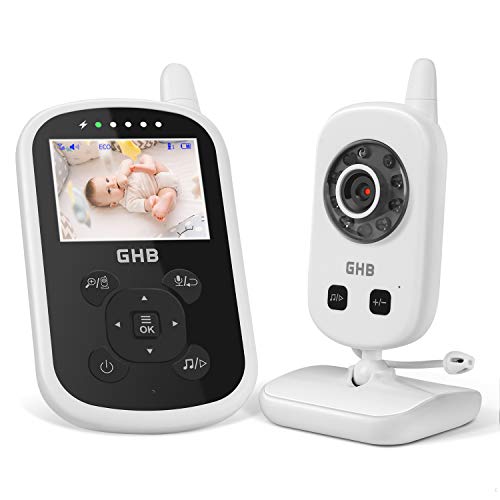 GHB Babyphone mit Kamera Video Baby Monitor 2,4...