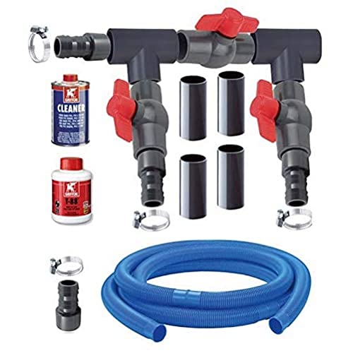 AquaForte Wärmepumpe Bypass Set Basic, Adapter...