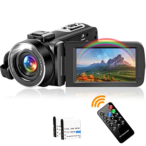 Camcorder Videokamera 2.7K 42MP 18X Digital Zoom...