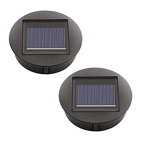 Satz Von 2 Solarleuchten Ersatz Top mit LED...