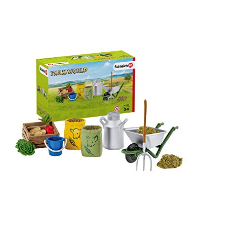 Schleich 42301 Farm World Spielset - Fütterung...