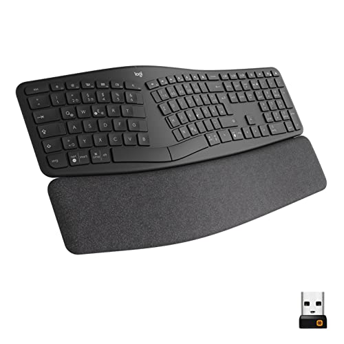 Logitech ERGO K860 kabellose ergonomische Tastatur...