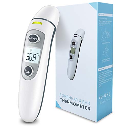 Fieberthermometer Ohrthermometer, Kontaktlos...