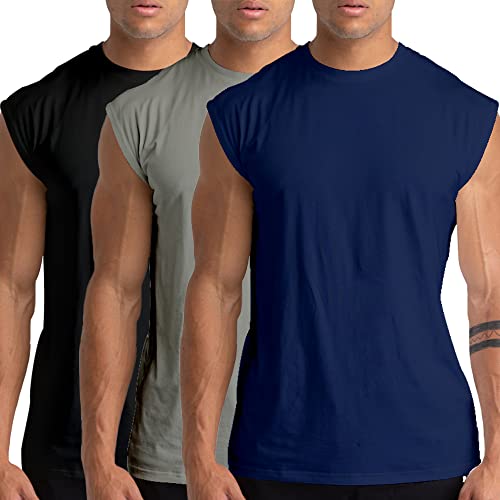 Holure 3er Pack Herren Unterhemden Muskelshirt...